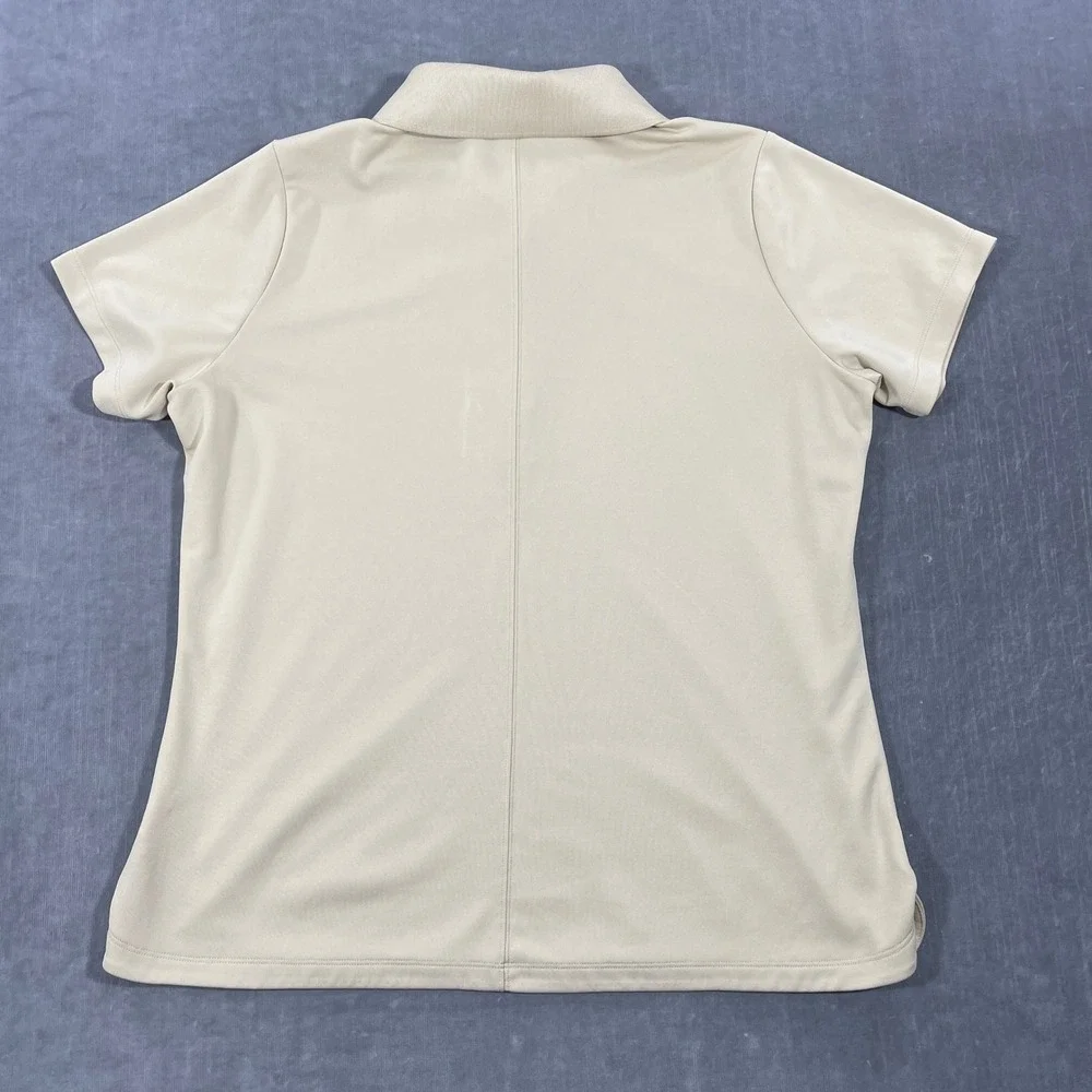 Nike Golf‎ Tour Performance Dri-FIT Women's XL Beige Golf Polo Shirt